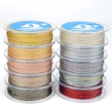 Золотая нефритовая линия линия 72 Золотая шелковая рука веревка рука