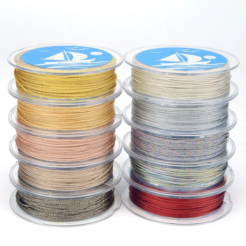 Золотая нефритовая линия линия 72 Золотая шелковая рука веревка рука