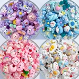 Кремовый аксессуар, аксессуары, ручка, чехол для телефона ручной работы, детские мультяшные шпильки для волос, «сделай сам»