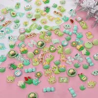 Зеленый мультяшный клей, широкая цветовая палитра, 30 шт