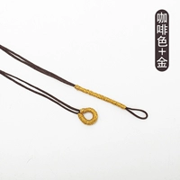 Коричневый + золото 10 шт.