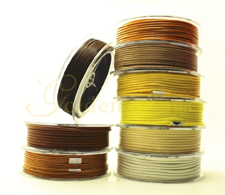 Oar 1.5mm wax rope bracelet braided rope, hand-braided DIY wire, snake skin rope, wax string necklace rope pic 31