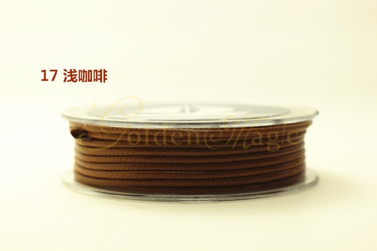 Oar 1.5mm wax rope bracelet braided rope, hand-braided DIY wire, snake skin rope, wax string necklace rope pic 26