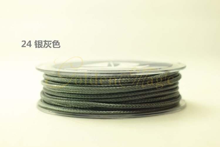 Oar 1.5mm wax rope bracelet braided rope, hand-braided DIY wire, snake skin rope, wax string necklace rope pic 16