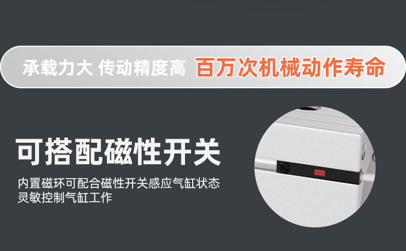 Цилиндр 机械手侧姿组气缸90度翻转hc3240l 5040w hcd40 80倍力翻转气缸 Chys