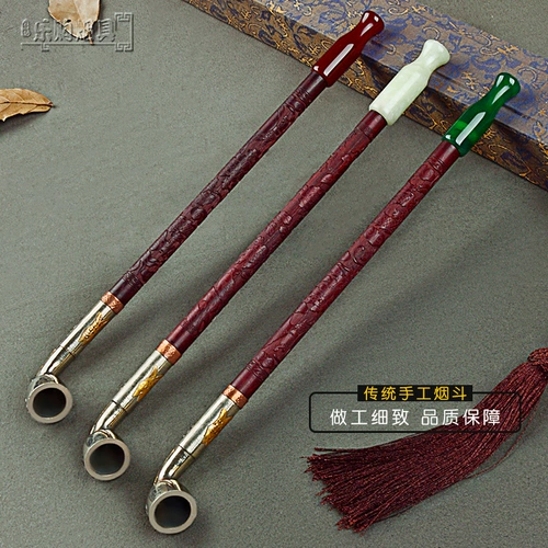 Труба резное красное сандаловое сигаретное стержень