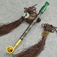 Общая длина 20 см зеленого агата рта