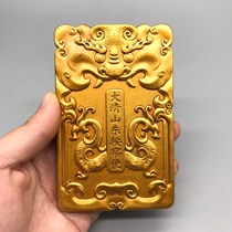 Antiques and miscellaneous antique collections Qing Dynasty Shandong inspection envoy token