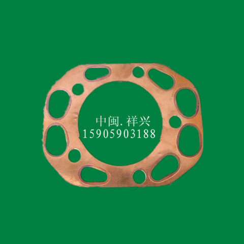 Longxi 1100 diesel engine parts 1100 engine parts Longxi 1100 cylinder bed 5-hole copper cylinder bed