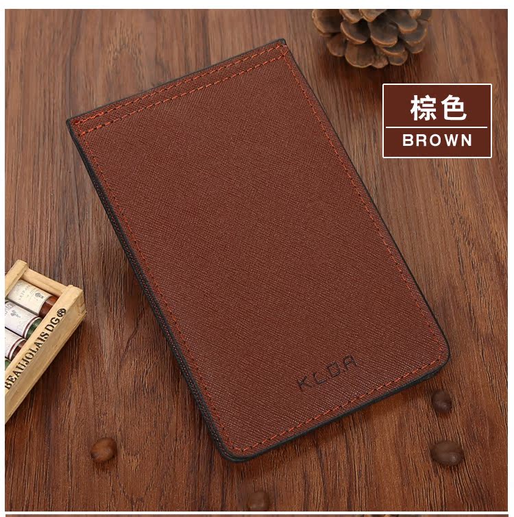 Gói thẻ mới Gói nam đa thẻ siêu mỏng đặt thẻ ngân hàng đặt thẻ chủ thẻ tín dụng gói dài đoạn ví louis vuitton