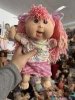 Розовая шерсть