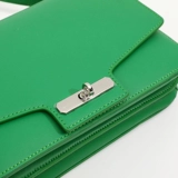 Замок, модная сумка на одно плечо, сумка через плечо, из натуральной кожи