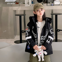 Childrens down jacket boys and girls thickened Anti-Season children in children big Children Baby winter coat 2021 New