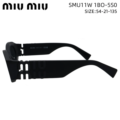 Miumiu, металлические солнцезащитные очки на солнечной энергии, кошачий глаз, с печатью вашего логотипа