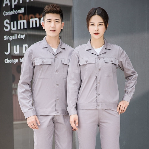 Хлопковый дышащий износостойкий комбинезон для работы, короткий рукав, делается под заказ