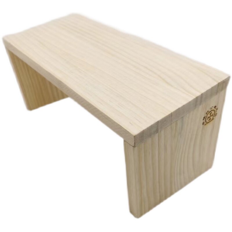 Pine Wood Kneeling Stool Folding Stool Tilt-style Foldable-Taobao