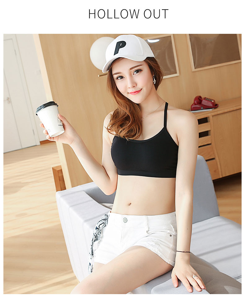 Liền mạch bọc ngực nữ một mảnh liền mạch ống đầu dù sexy vẻ đẹp trở lại bọc ngực mà không có vành massage ngực pad ống đầu