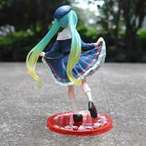MIKU Four Seasons Autumn Clothes Hatsune Maple Leaf Uniform Skirt Hem Autumn Four Seasons Series Boxed Figures Peripheral Model Playground
