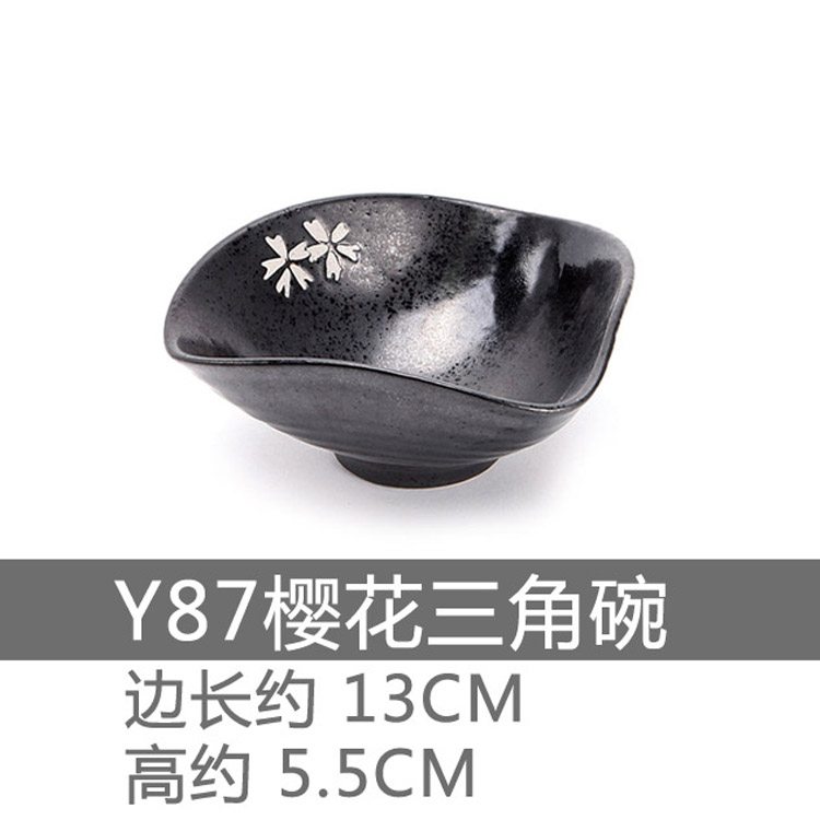 Ba điểm gốm hình bát sứ sáng tạo bát ăn sáng phong cách Nhật Bản bát súp đặc biệt bát salad khách sạn bộ đồ ăn bộ bát đĩa đẹp