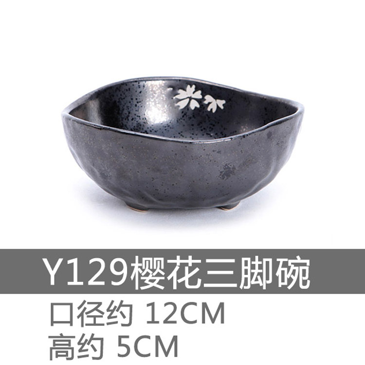 Ba điểm gốm hình bát sứ sáng tạo bát ăn sáng phong cách Nhật Bản bát súp đặc biệt bát salad khách sạn bộ đồ ăn bộ bát đĩa đẹp