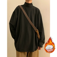 HD1438-черная полуводолазка плюс бархат