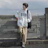 Tide, утяжеленная осенняя трендовая толстовка с капюшоном, куртка для влюбленных, оверсайз