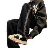 Tide, вельветовые демисезонные утепленные штаны для отдыха, свободный прямой крой