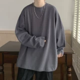 Tide, футболка, осенний цветной хлопковый лонгслив для отдыха, оверсайз