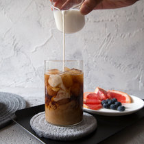  Simple Nordic ultra-thin glass Cold brew American coffee cup Juice cup Water cup heat-resistant milk transparent cup