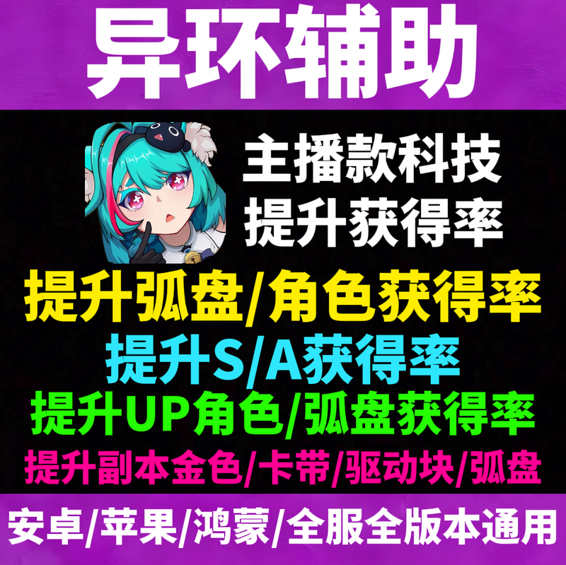 [Host Recommendation] Alien Ring Assistant Tool to Increase Character Arc Disk Acquisition Rate Mobile Game Technology Script