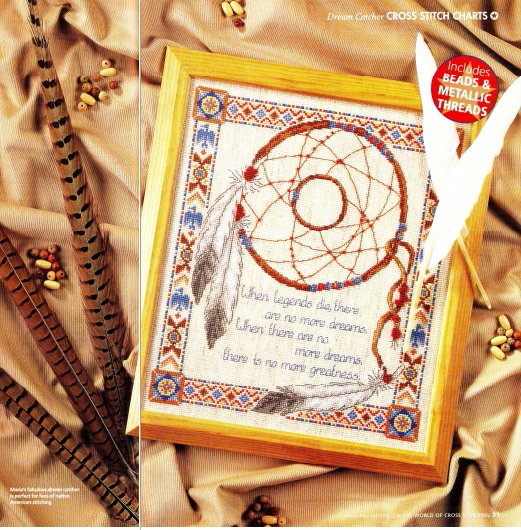 Cross embroidered electronic drawings The World of Cross Stitching 56 Dreamnet