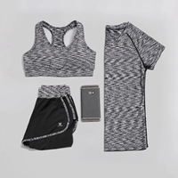 Комплект, футболка, майка, шорты, 3 предмета, короткий рукав