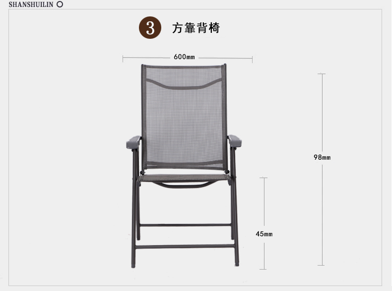 Bàn ngoài trời và ghế kết hợp bộ ban công vườn cà phê ngoài trời đồ nội thất sắt rèn năm mảnh giải trí bàn ghế ô gấp bàn ghế gỗ ngoài trời