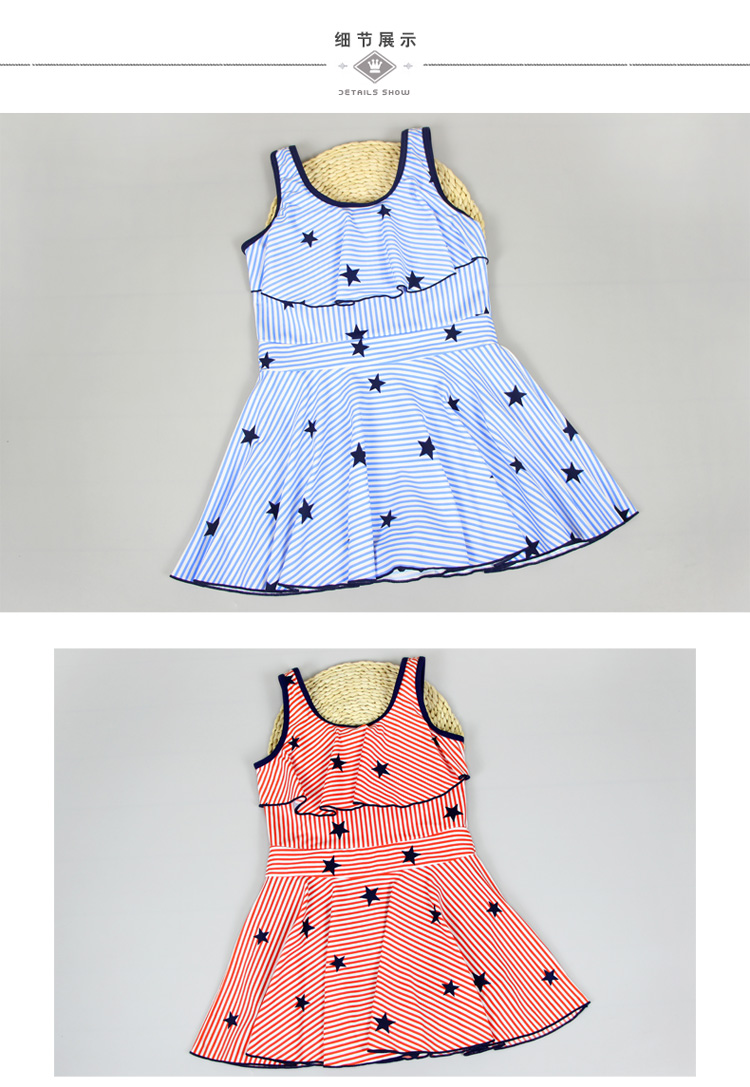 Cô gái áo tắm Siamese Boxer Big Boy Princess Dress Child Winter Spa Trẻ em Đồ bơi Cô gái Đồ bơi đồ bơi dài tay cho bé gái
