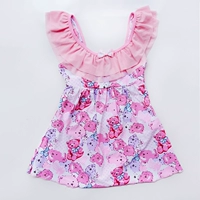 Печать розового медведя