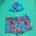 2019 new boy phim hoạt hình quần bơi bé trai boxer quần bơi quần short trẻ em áo tắm nhanh khô - Bộ đồ bơi của Kid đồ tắm cho bé Bộ đồ bơi của Kid