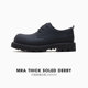 MRA Mickey Derby Shoes Couple Spring Round Toe Workwear Big Toe Shoes Men's Shoes Commuting Thick-soled Casual Shoes