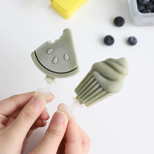 Форма, мультяшный детский пищевой силикон, мороженое