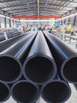 PE400 hot melt water supply pipe large diameter 630mm drinking water pipe sewer water pipe are in stock