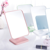 W large size desktop make-up mirror portable removable mirror comb makeup cosmetic mirror princess mirror dormitory brief mirror