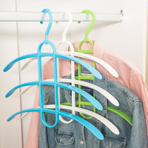 Yo-yo Residing with anti-slip clothes hanger wardrobe clothes brace Home plastic clothes hangers Sub-clotheshorse clothes hangers