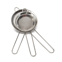 Youzhiju stainless steel small colander filter screen juice soybean milk leakage screen spoon kitchen supplies fried strainer