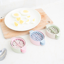 Creative egg cutter egg splitter fancy egg spinner egg slicer kitchen gadget