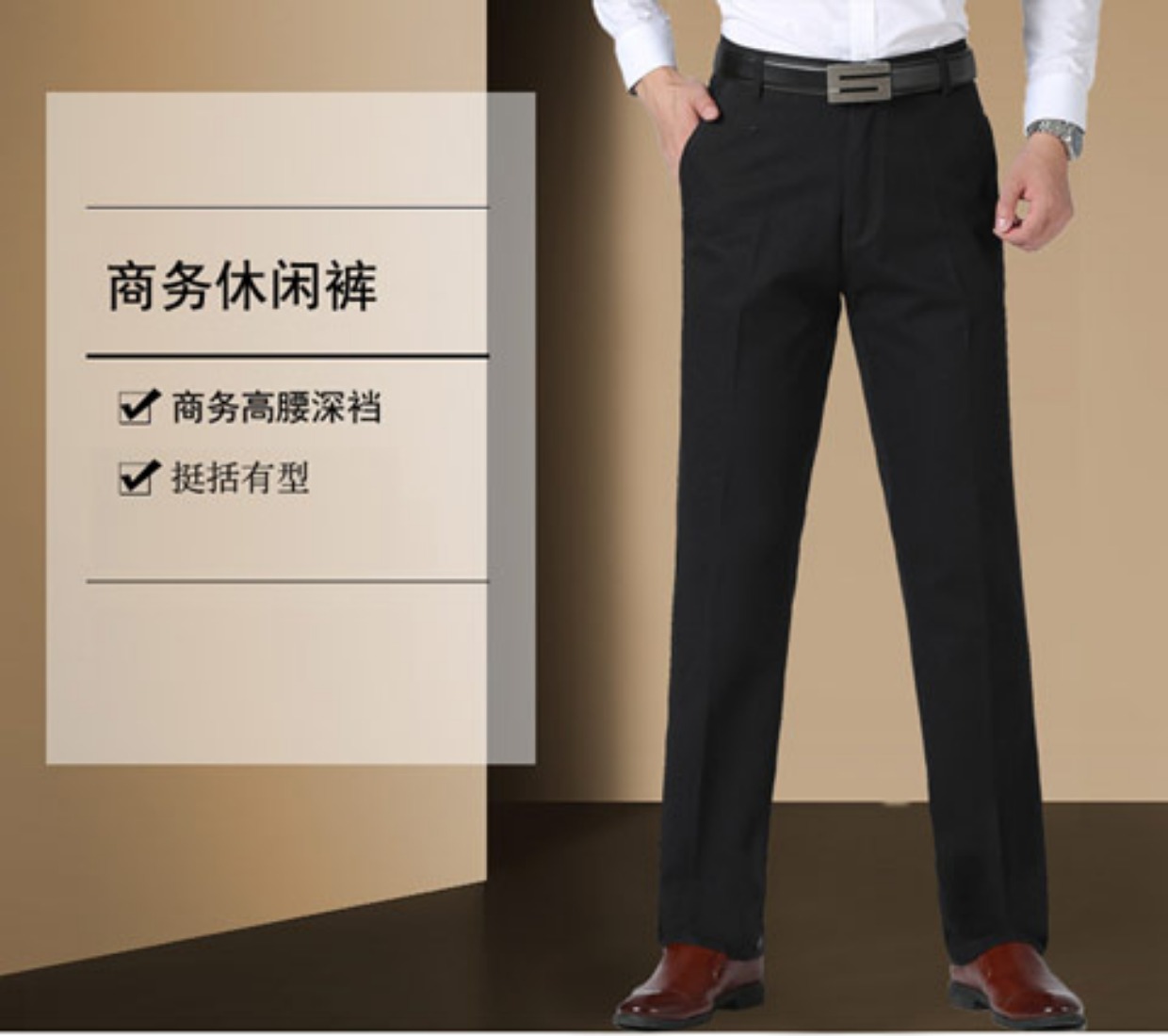 Mùa thu và mùa đông quần trung niên giản dị quần nam cha trung niên nạp phân bón vải to sợi XL cộng với nhung dày quần jogger kaki