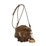 Это. Huiermeng Girls Hat Small Bags Женские 2025 Новая летняя плиссированная облачная сумка модная одноруба