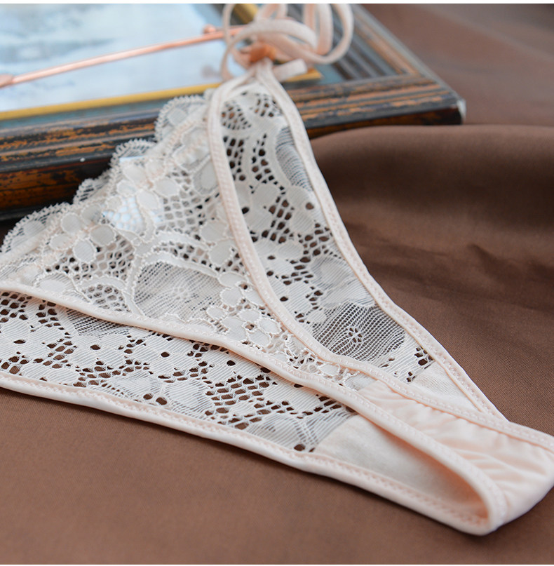 Slip jeunesse Thongs Lace en nylon - Ref 643144 Image 11