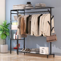 New house hanger Floor-to-ceiling bedroom coat rack shelf Net red ins Simple modern clothes rack hanger