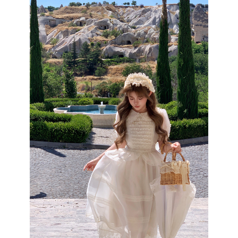 Fatfatbaby's Hit Return/Dream Dress 1.0 Upgraded Version Heavy Lace Patchwork Dress