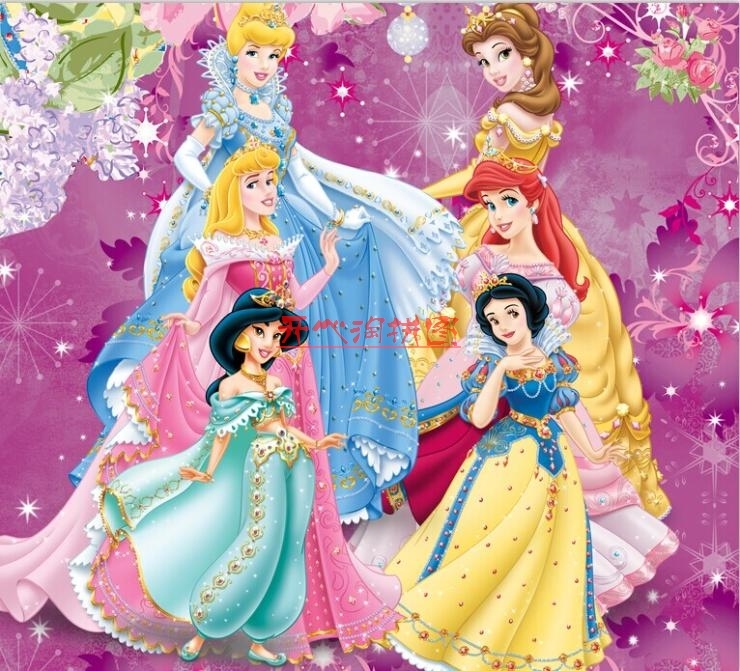 Spot Barbie Snow White Snow Princess 500 1000 Wooden Puzzle Children Cartoon Puzzle Toy Birthday Present 