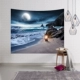 Đẹp Starry Universe Galaxy Tapestry Trang trí tường treo nền Chăn phòng ngủ nhà bếp thảm trang trí phòng khách